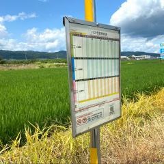 「近江団地入口」バス停留所