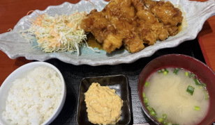 黒酢チキン南蛮定食　たかもとや　光の森店