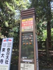 「大仏殿春日大社前」バス停留所