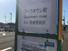 「ガーラタウン前」バス停留所