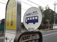 「原山交差点」バス停留所