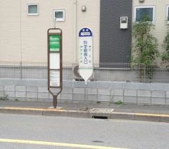 「科学館南入口」バス停留所