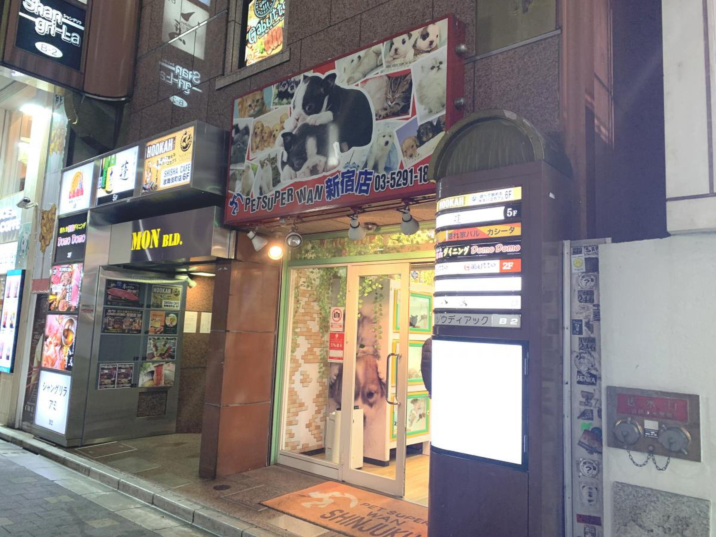 新宿 ペット ショップ