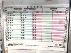 「大泉学園町八丁目」バス停留所