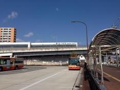 「伊川谷駅」バス停留所