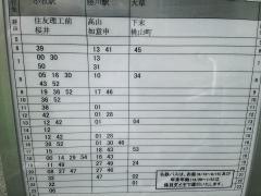 「南町屋」バス停留所