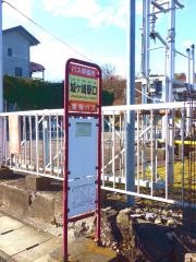 「城ケ崎駅口」バス停留所