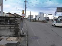 「赤坂大橋」バス停留所