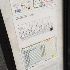 「中野団地」バス停留所