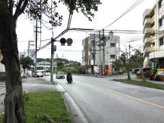 「棚原入口」バス停留所