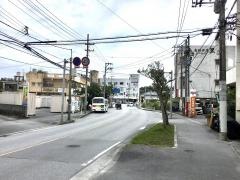 「棚原入口」バス停留所