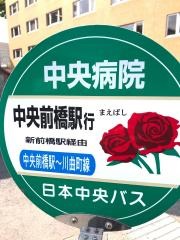 「群馬中央病院前」バス停留所