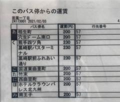 「若葉一丁目」バス停留所