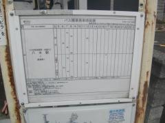 「新の口」バス停留所