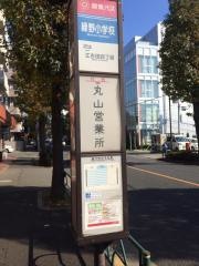 「緑野小学校」バス停留所