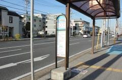 「堀江中学校前」バス停留所