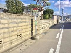 「沖町」バス停留所
