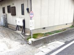 「若神子古城入口」バス停留所