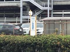 「仁保車庫前」バス停留所