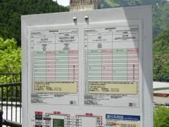 「下上野地」バス停留所