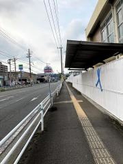 「附属中学校前」バス停留所