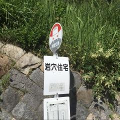 「岩穴住宅」バス停留所
