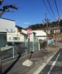 「滝団地北」バス停留所