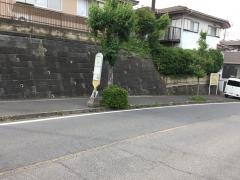 「毛利台入口」バス停留所