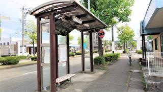 「金沢市教育プラザ富樫前」バス停留所