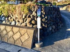「岡谷下」バス停留所