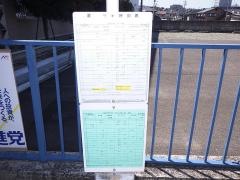 「二本松郵便局前」バス停留所