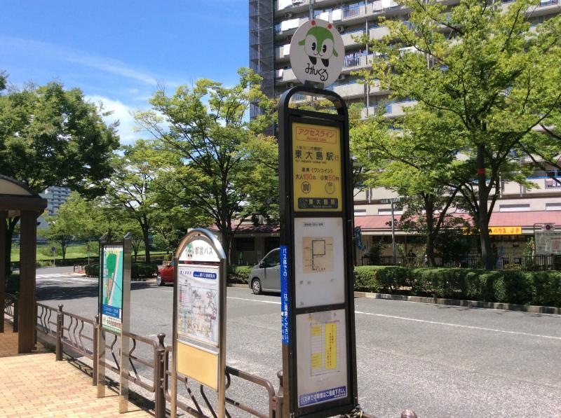 バス停を撮影致しました