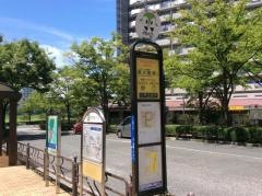 「東大島駅前(東側)」バス停留所