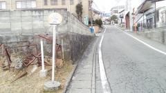 「下外野」バス停留所
