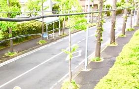 「竹山団地入口」バス停留所