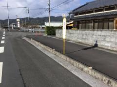 「加持川橋」バス停留所
