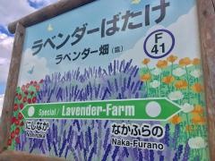 ラベンダー畑駅