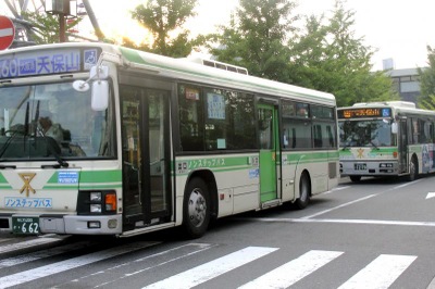 ユキサキナビ 大阪市営バス 天保山 バス停留所 大阪市港区海岸通