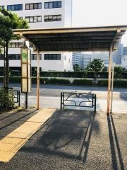 「日曹橋」バス停留所