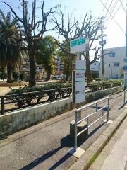 「諏訪小学校」バス停留所