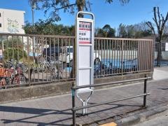 「睦橋東詰」バス停留所
