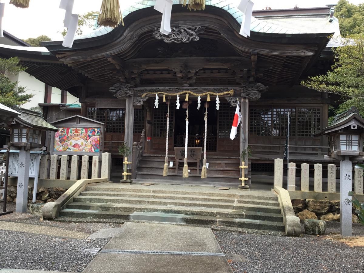八王子宮の本堂です