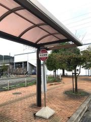 「中水野駅」バス停留所