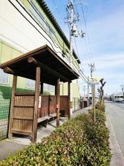 「木材団地」バス停留所
