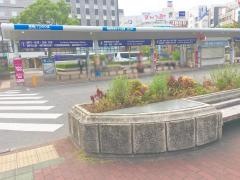 「徳島駅前」バス停留所