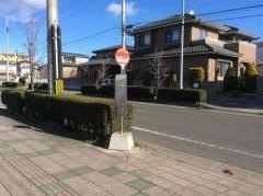 「東中田三丁目」バス停留所