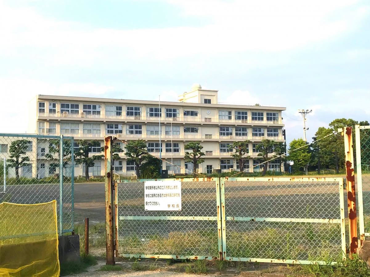 富士川第一中学校！！