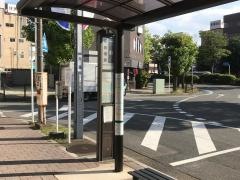 「新前橋駅」バス停留所
