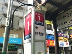 「荻窪駅南口」バス停留所