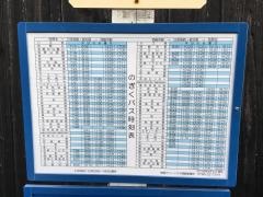 「鍛冶屋郵便局」バス停留所